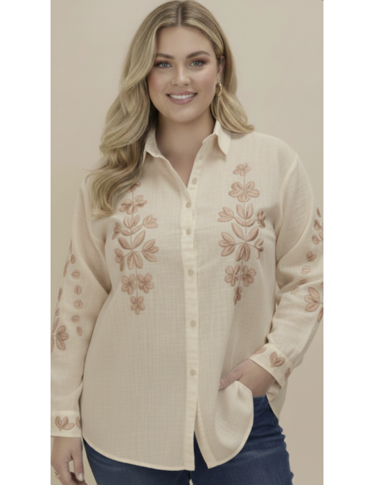 CHEMISE BRODÉE